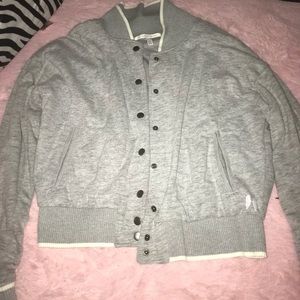 Victoria Secret Grey Bomber Jacket